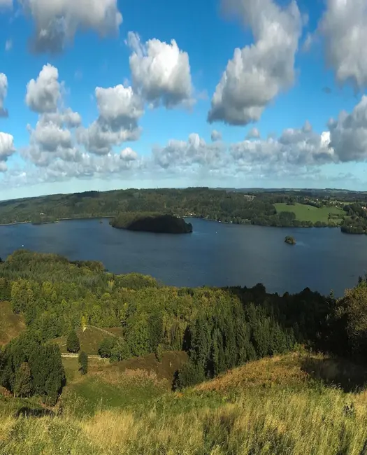 Udsigt over Julsø fra himmelbjerget
