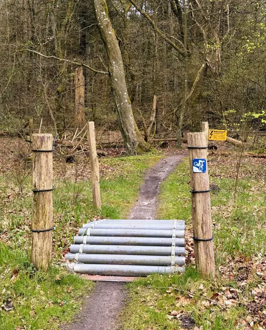 Stort åbent naturområde uden hegn på tværs