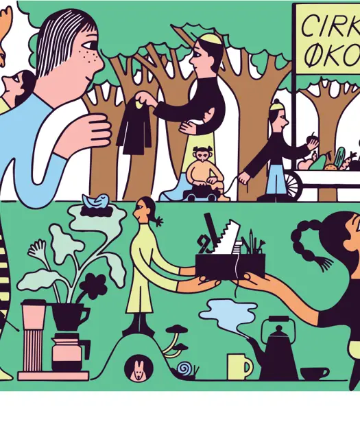 Cirkulær økonomis fire principper 